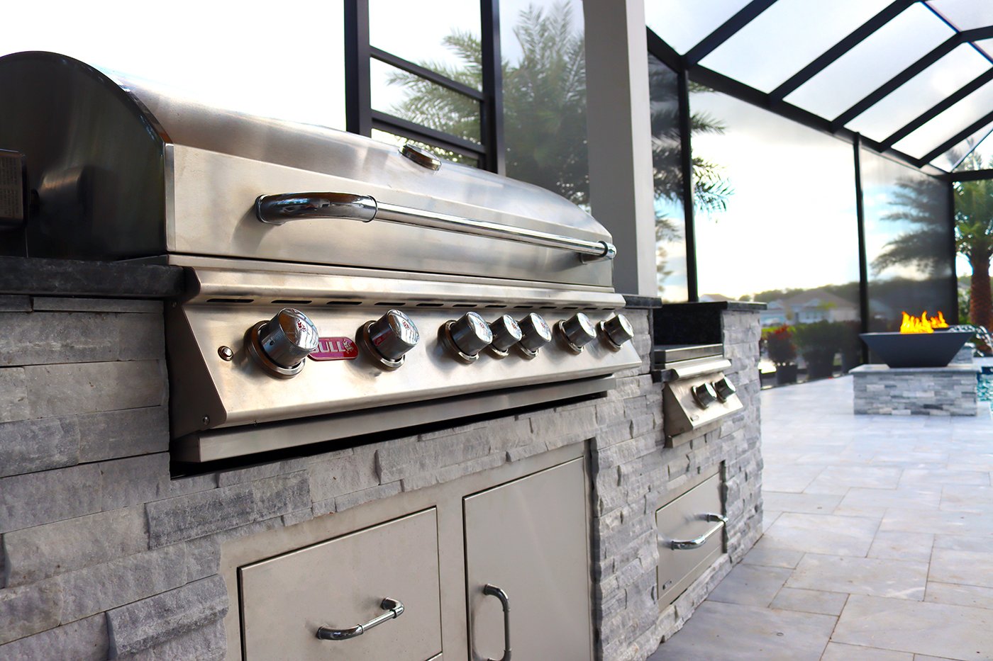 What Are Outdoor Kitchens Usually Made Of?